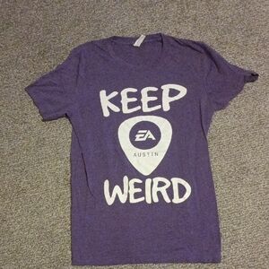 Rare Collectible - Purple 'Keep EA Austin Weird' Print